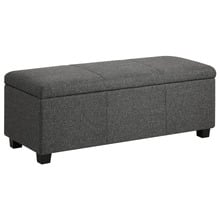 Birch Storage Ottoman Bench